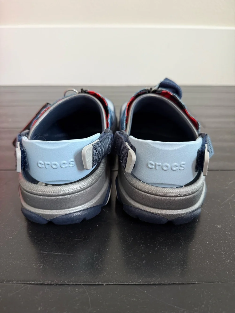 NWOT CROCS Busch Light x Crocs All-Terrain Clogs with Flashlight and Coozie